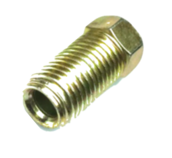 3/16" LONG STEEL INVERTED FLARE NUT - QTY 2