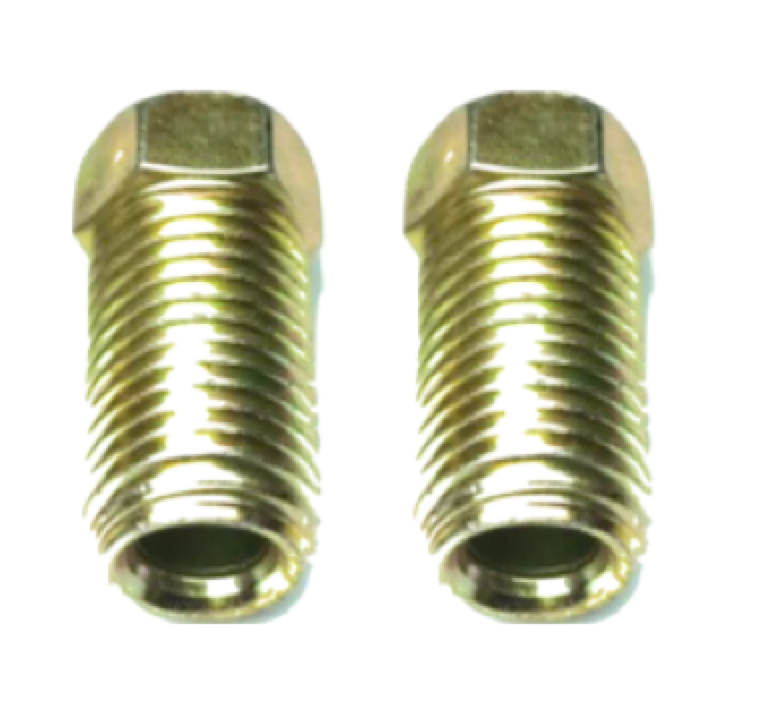 3/16" LONG STEEL INVERTED FLARE NUT - QTY 2