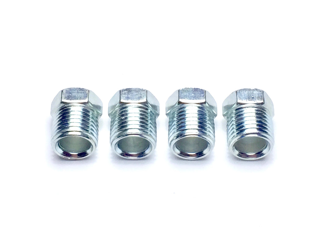 3/8" STEEL INVERTED FLARE NUT - QTY 4